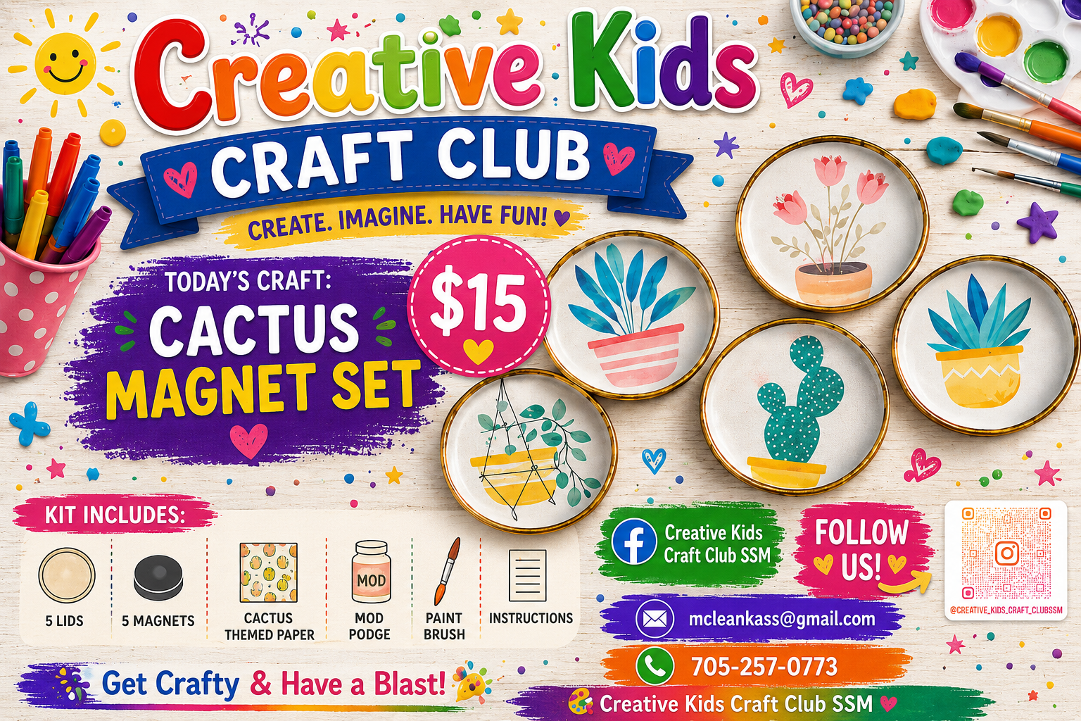 Magnet Set DIY Craft Kit