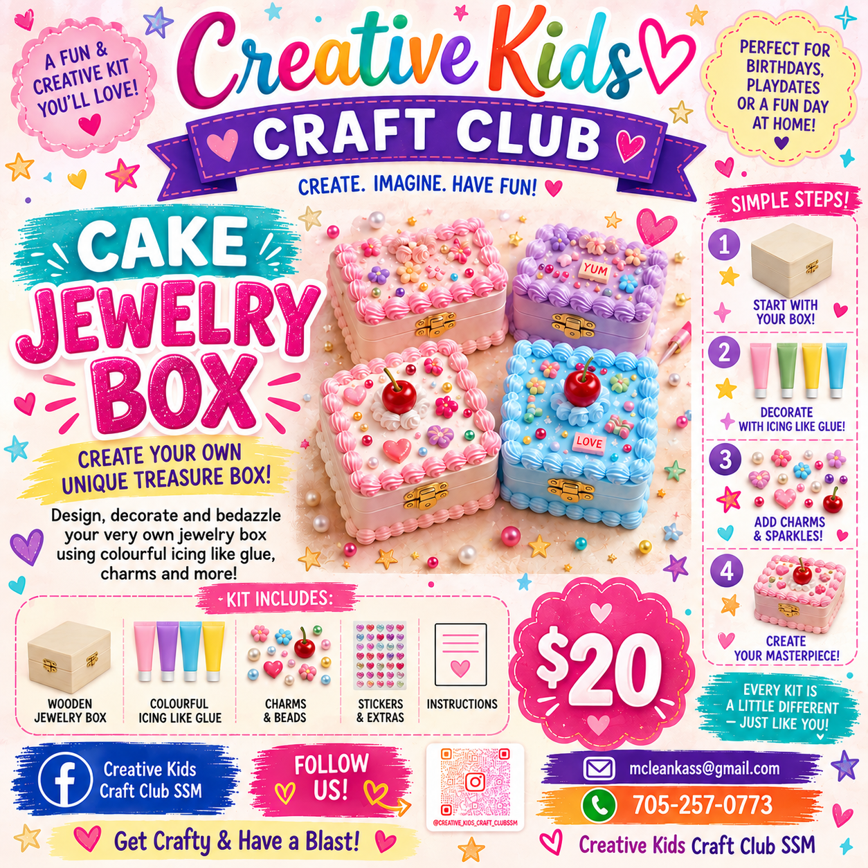 Cake Jewelry Box