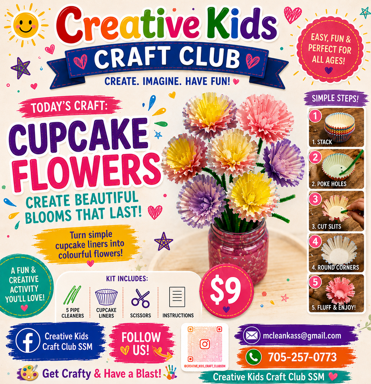 Cupcake Flowers DIY Kit