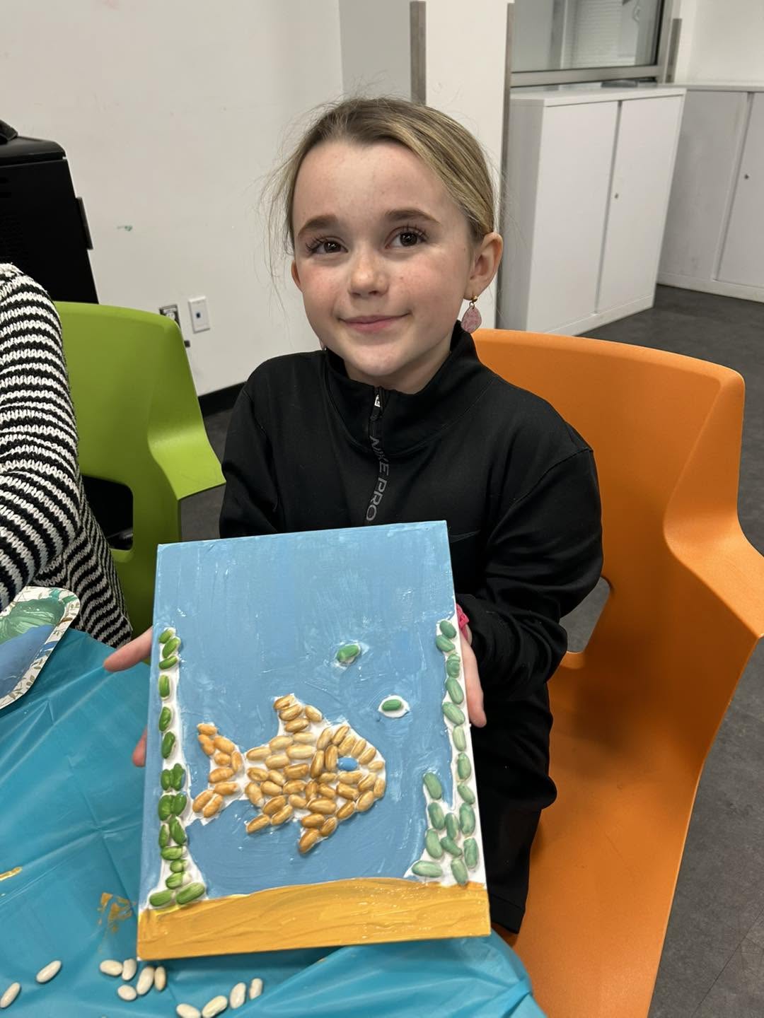 Fish Bean Canvas