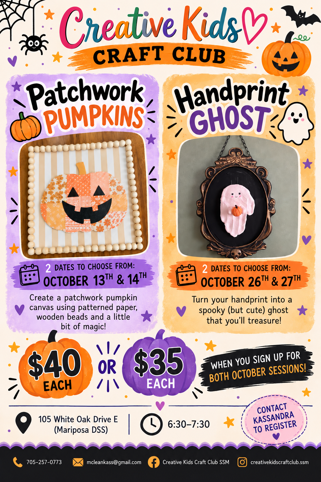 October Craft Sessions 