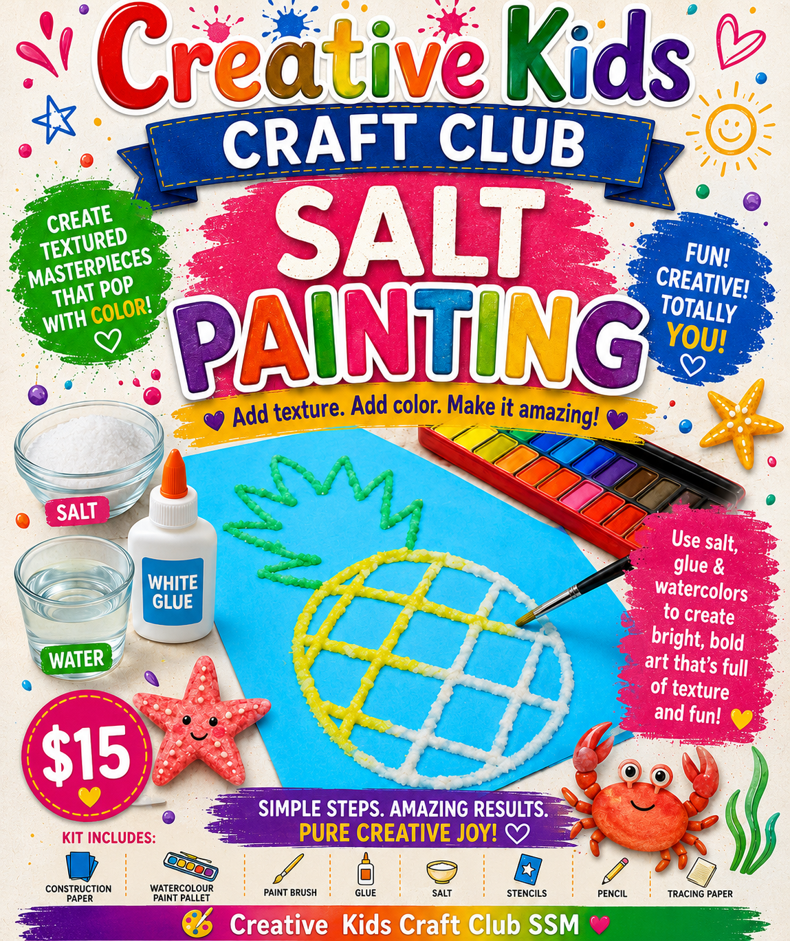 Salt Painting Kit