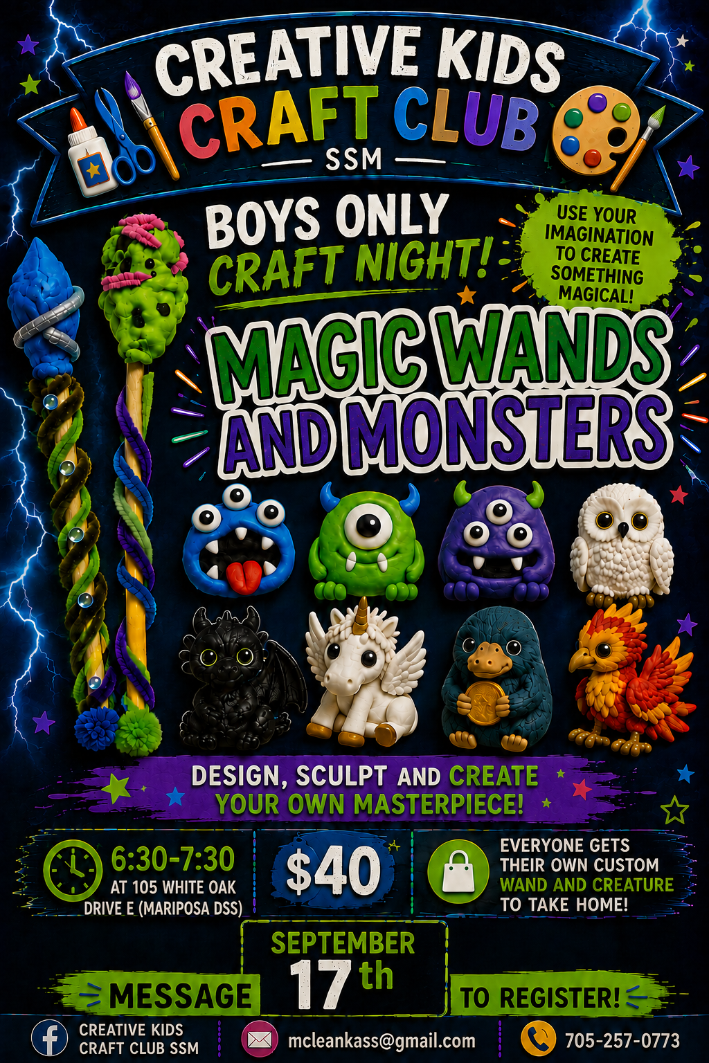 Boys Only Craft Night!